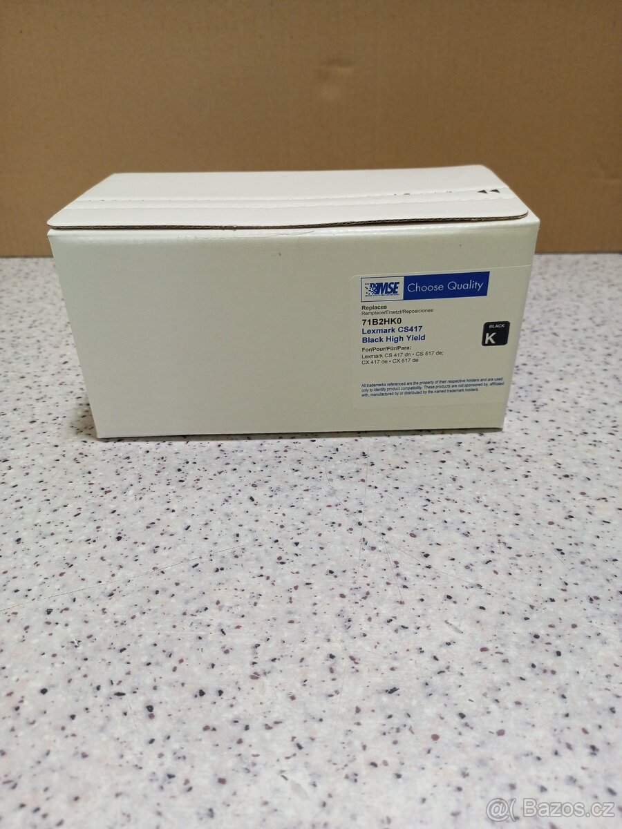 Toner MSE CS417 do tiskárny Lexmark CS417, CS517, CX417