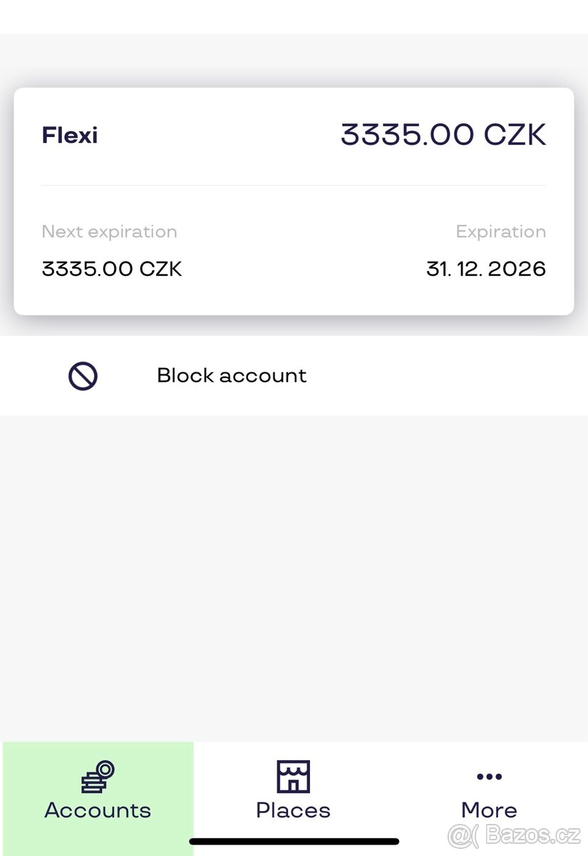 Nabídka objednávky za Flexi body