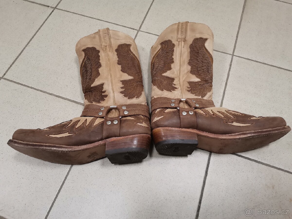 Boty cowboy Sanchos vel.45