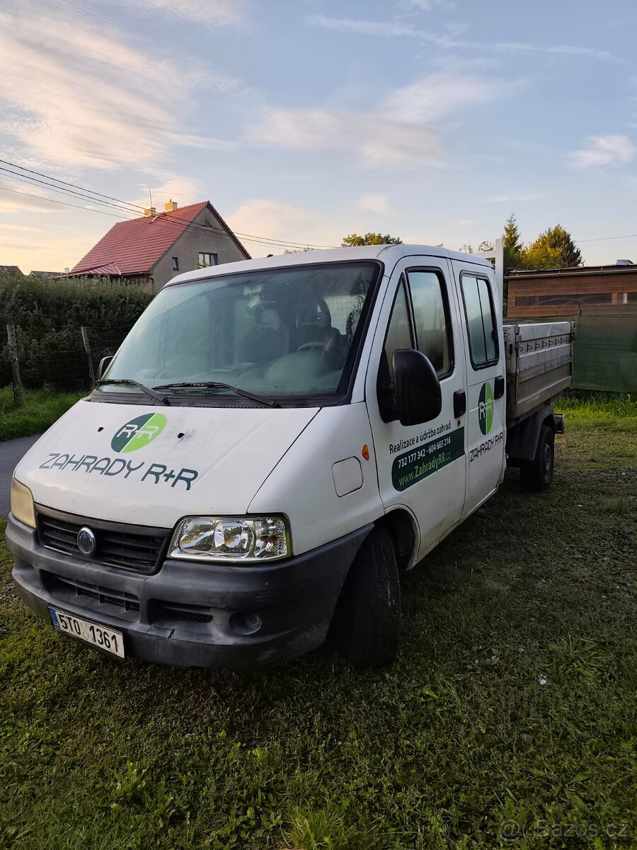Prodáme FIAT DUCATO, 2.8 JTD, 93 kW, 7-míst. valník.