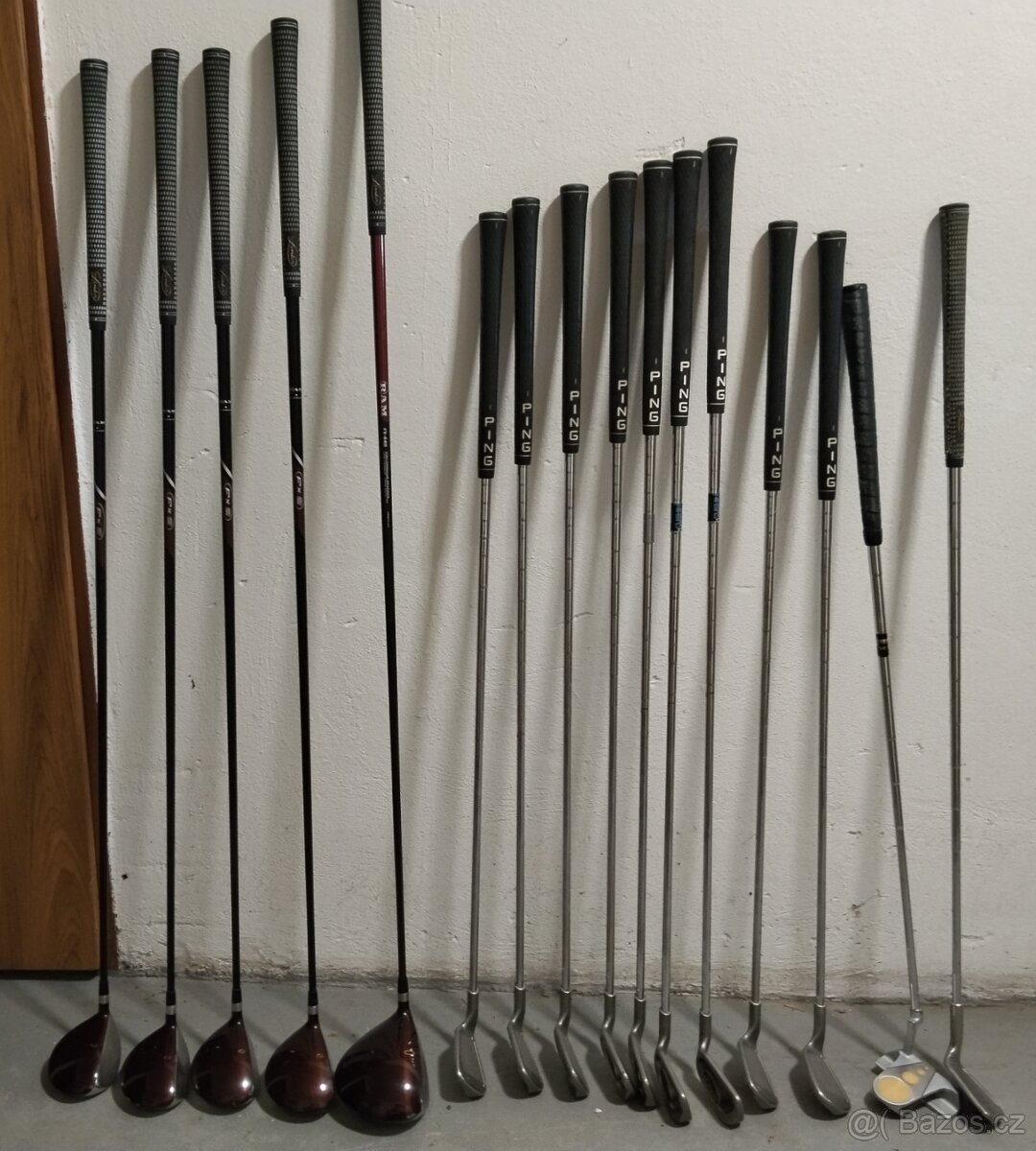 Kompletní sada holí. bag