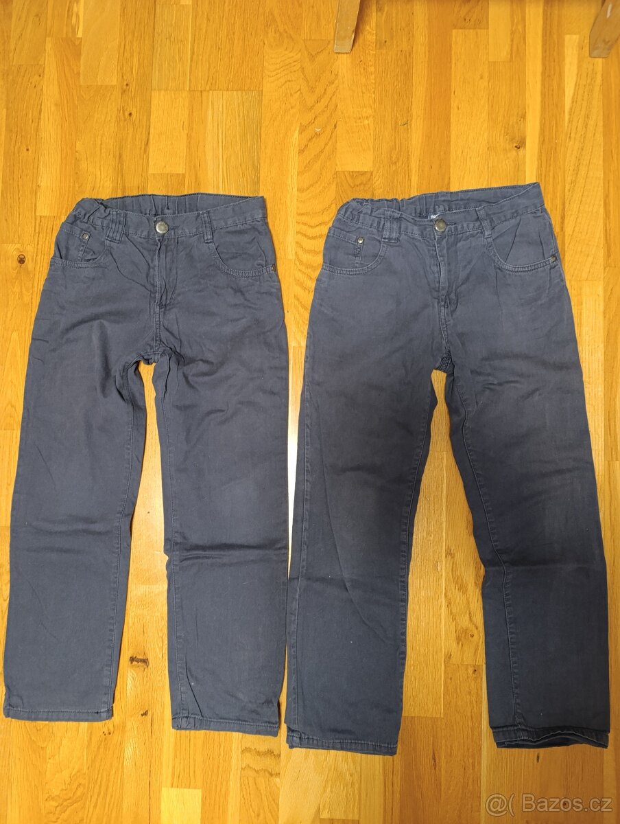 Zateplené kalhoty bavlnou 140 a 146 Pepperts