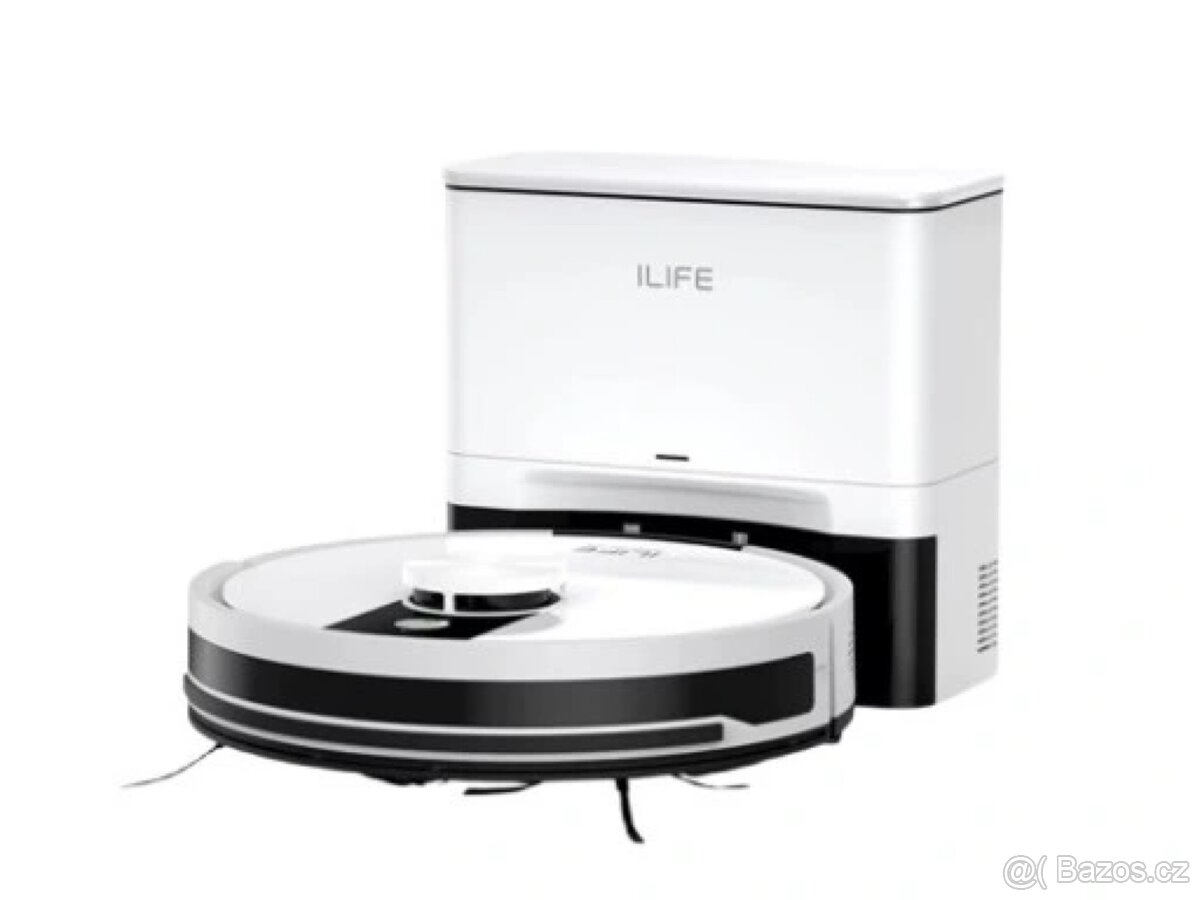 iLife A12 PRO robotický vysavač s mopem a sběrnou nádobou