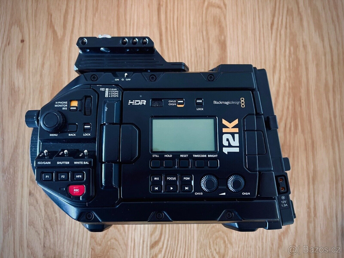 Blackmagic Design Ursa Mini Pro 12K PL a EF bajonet, 256GB C