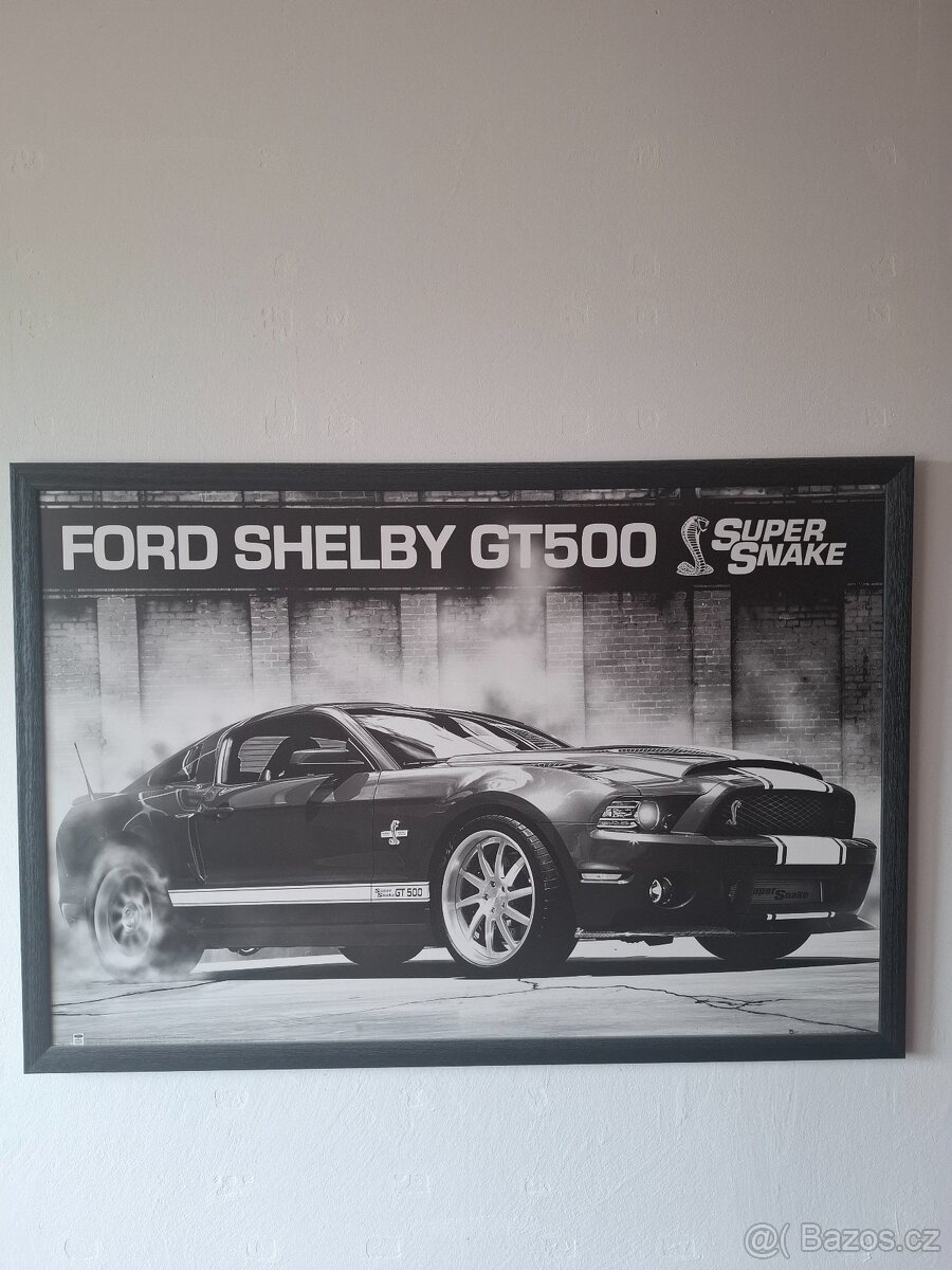 2x obraz Ford Mustang Shelby GT500