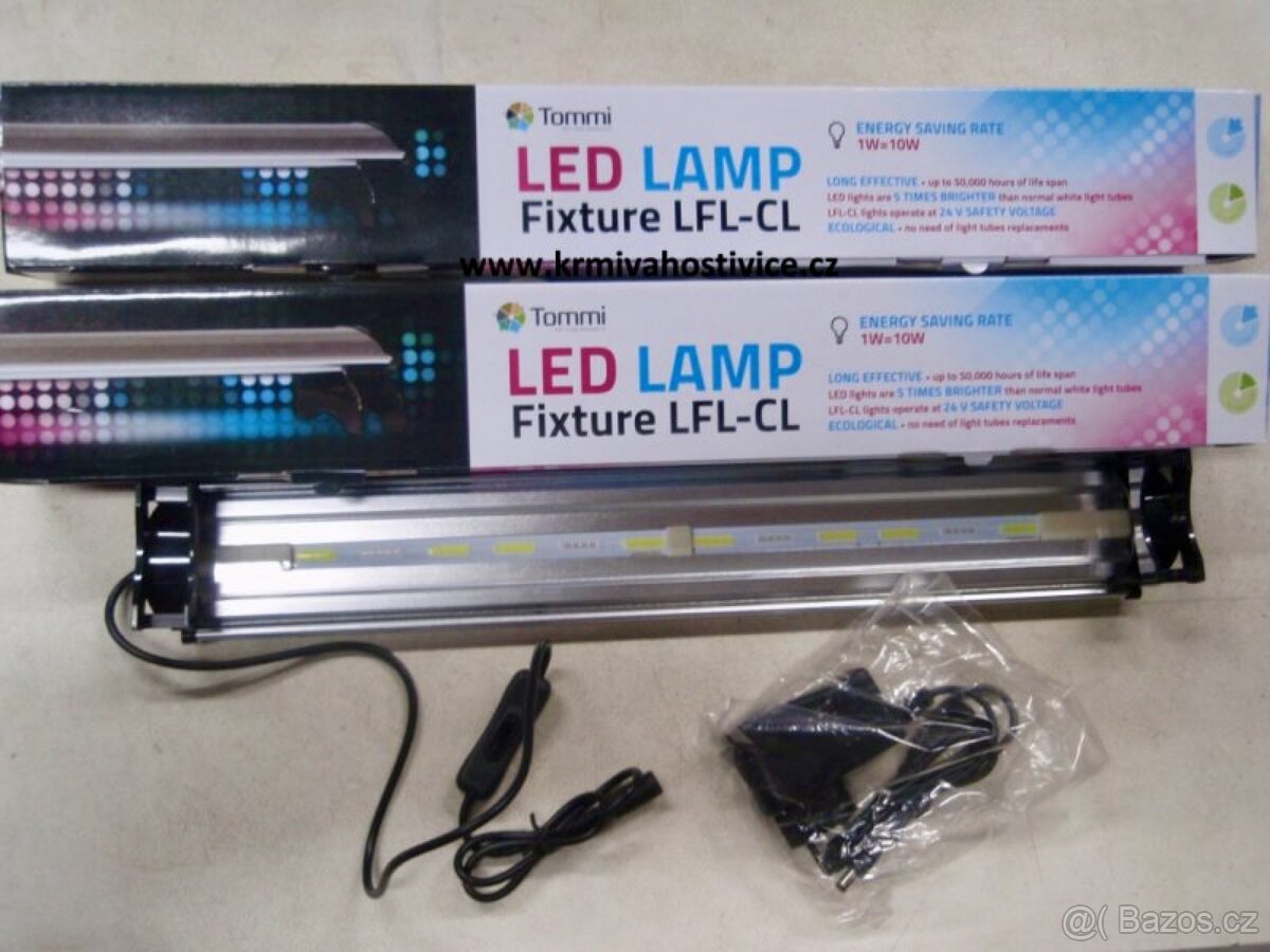 Akvarijní led světlo délka 35cm 9W Nové v záruce