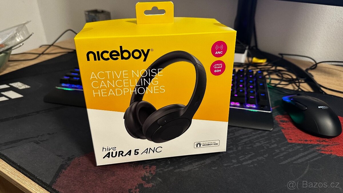 (Prodáno) Nová Niceboy Aura 5 ANC