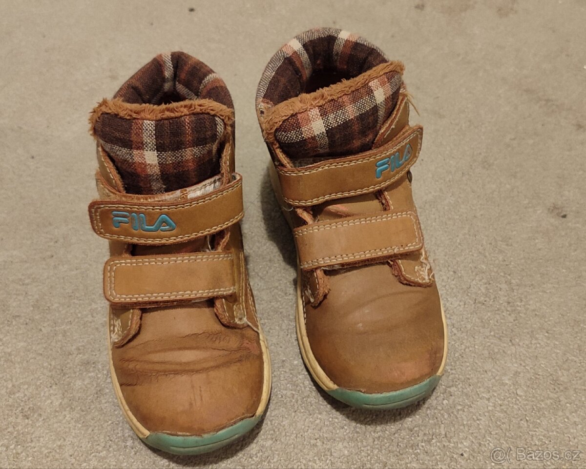 Dětské podzimní/zimní botičky FILA
