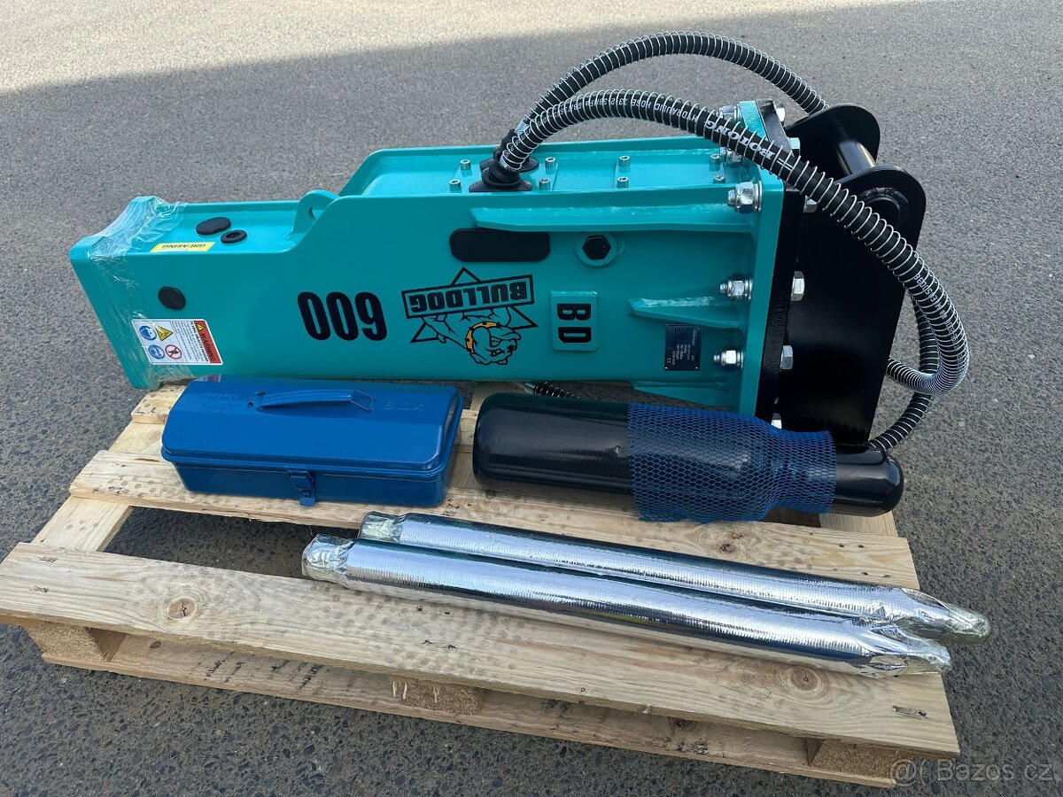 Hydraulické bourací kladivo s MS03 adaptérem -B600 2,5-4,5t