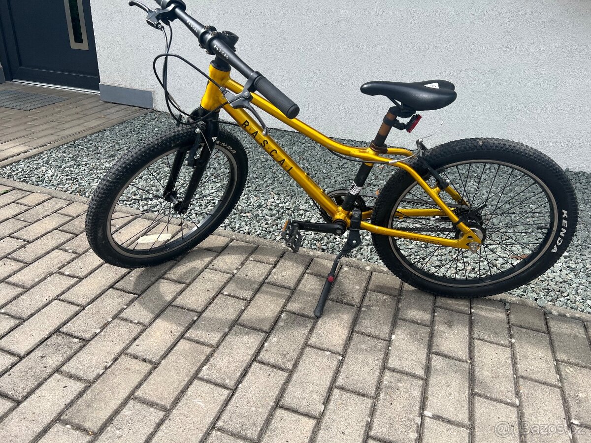 Detske kolo Rascal, zlata barva