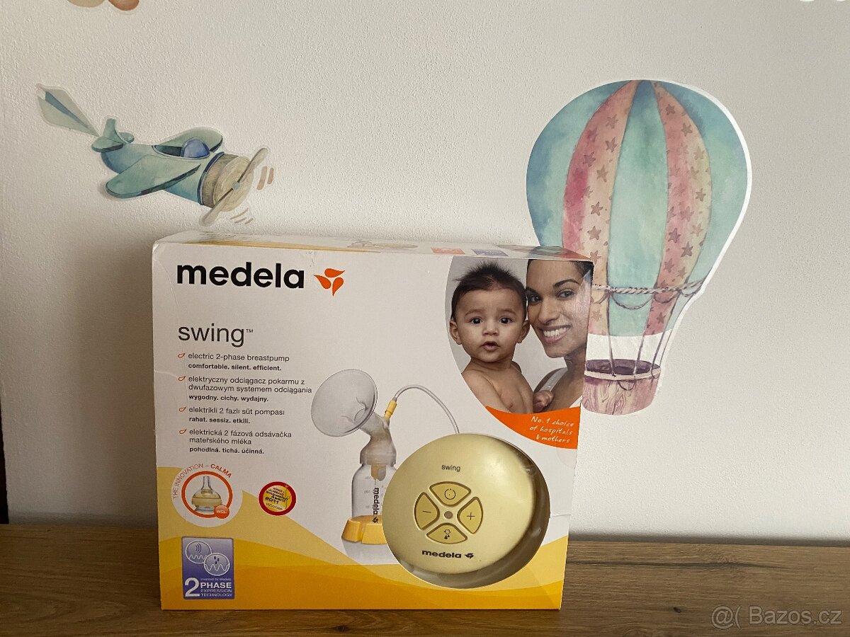 Medela Swing odsávačka mléka a příslušenství