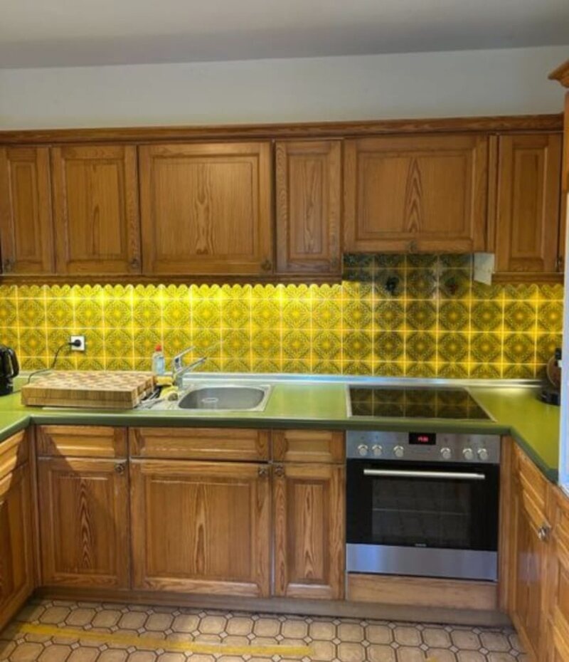 Kuchyně z masivu zn.Alno se spotřebiči, 5105