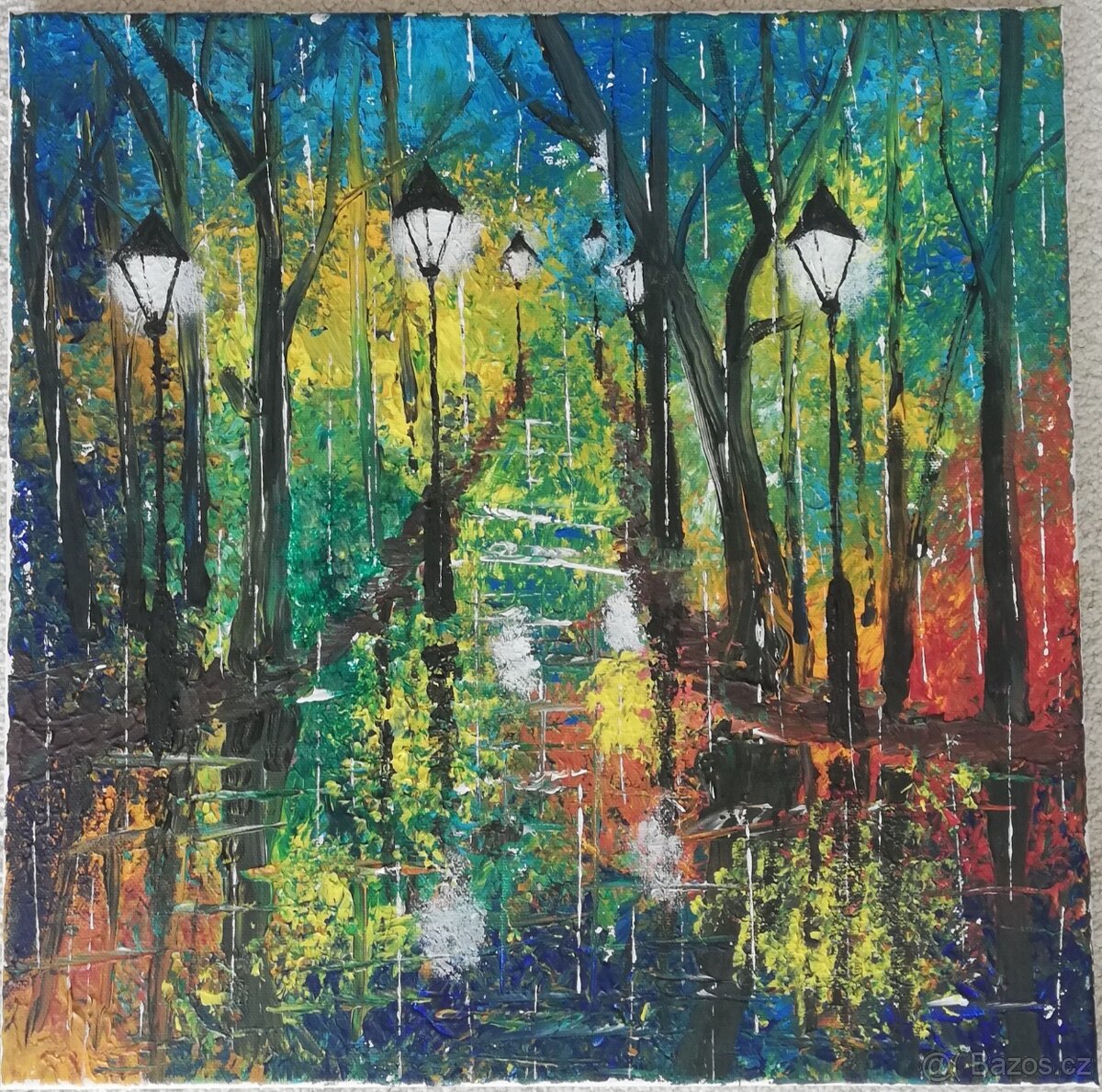 Obrazy - aktuální díla malířky