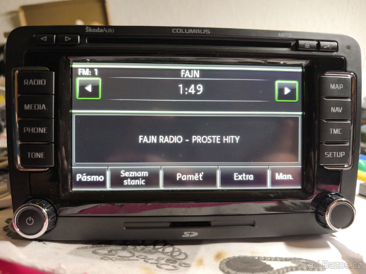 Columbus RNS510 3T0035680A LED aktualizované