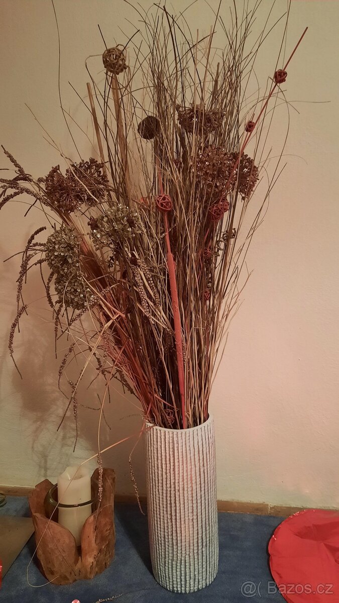 Váza + dekorace
