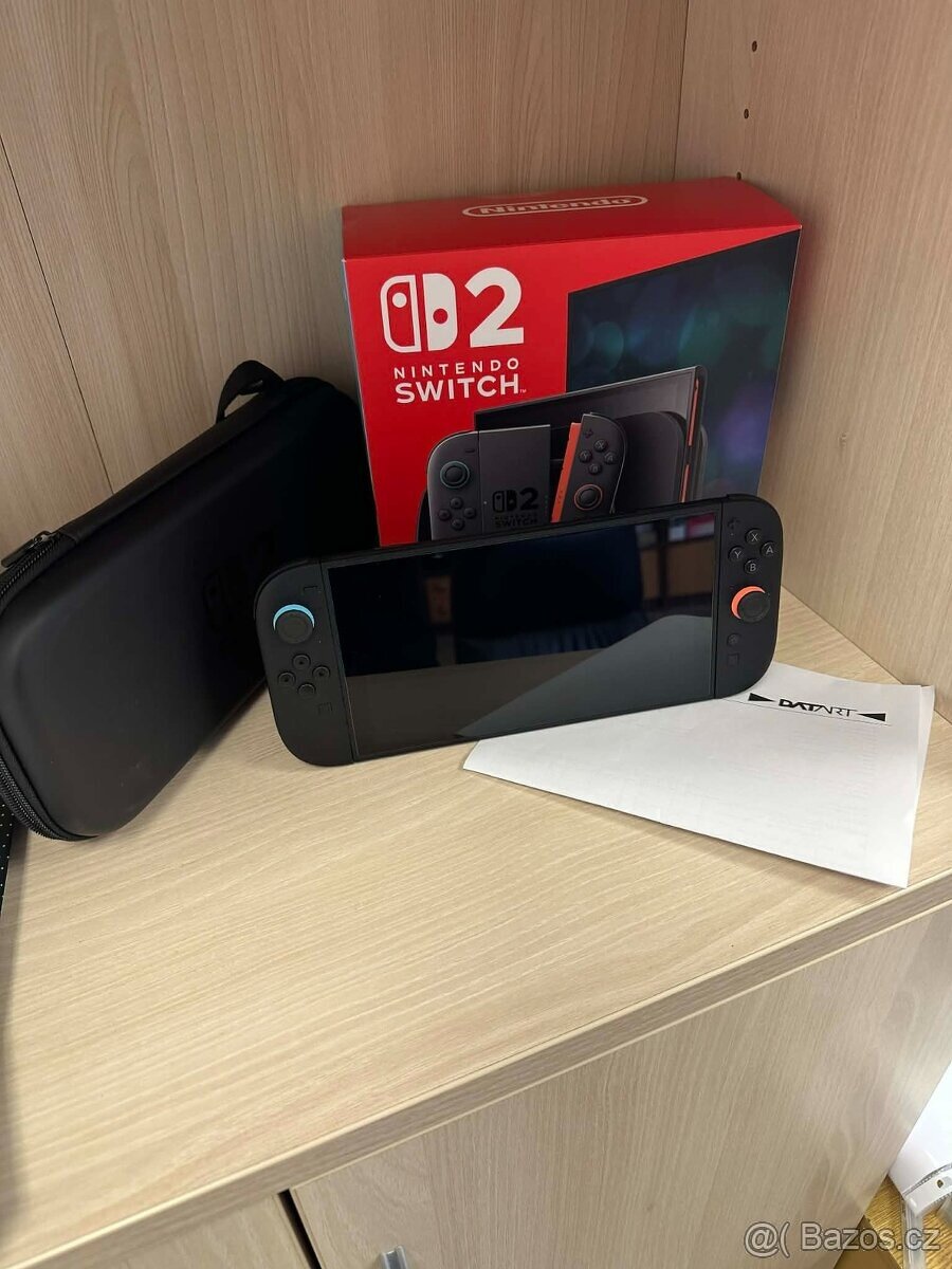 Nintendo switch 2 v záruce (top stav)