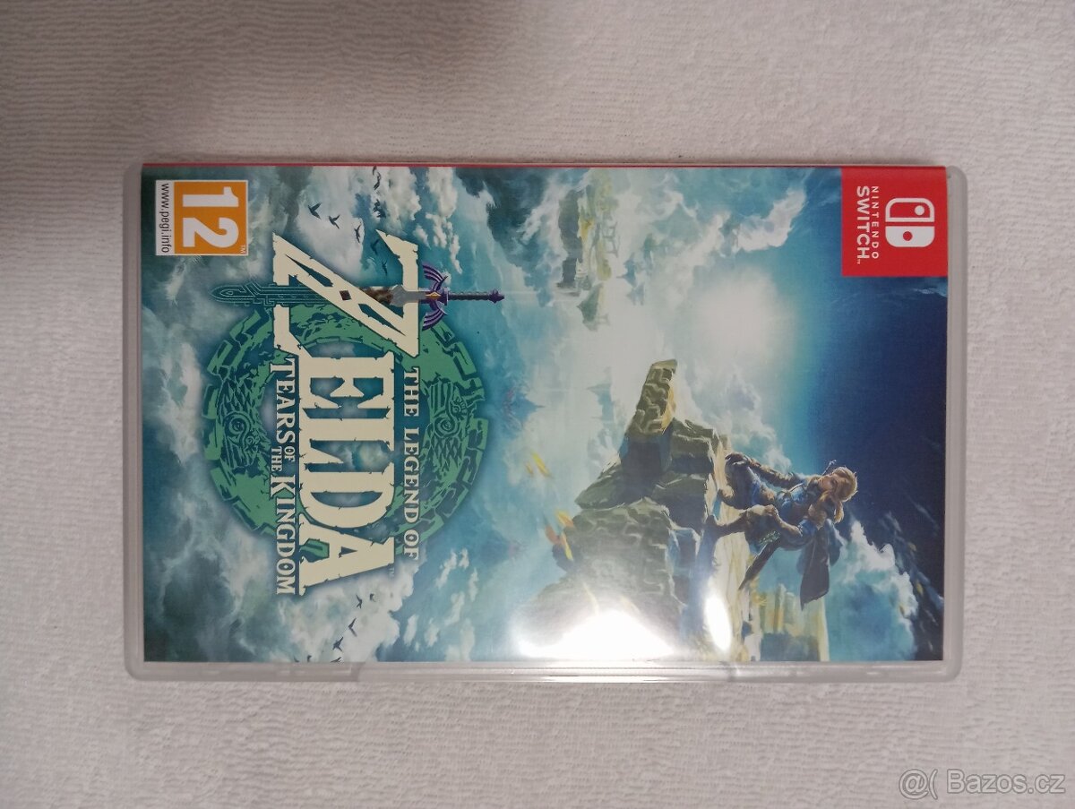 Nintendo switch hra Zelda tears of kingdom