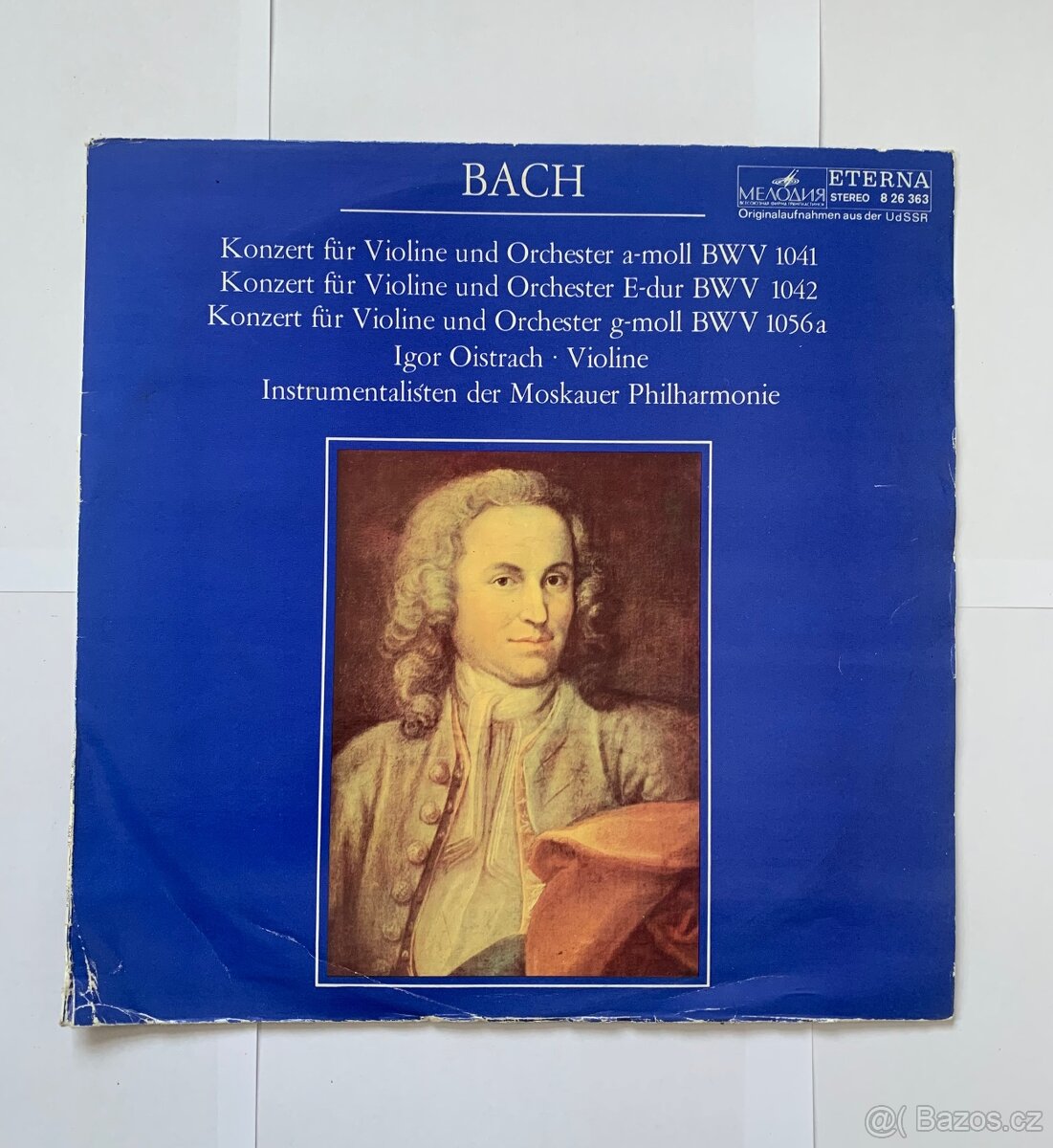 PRODÁM GRAMOFONOVOU DESKU - BACH