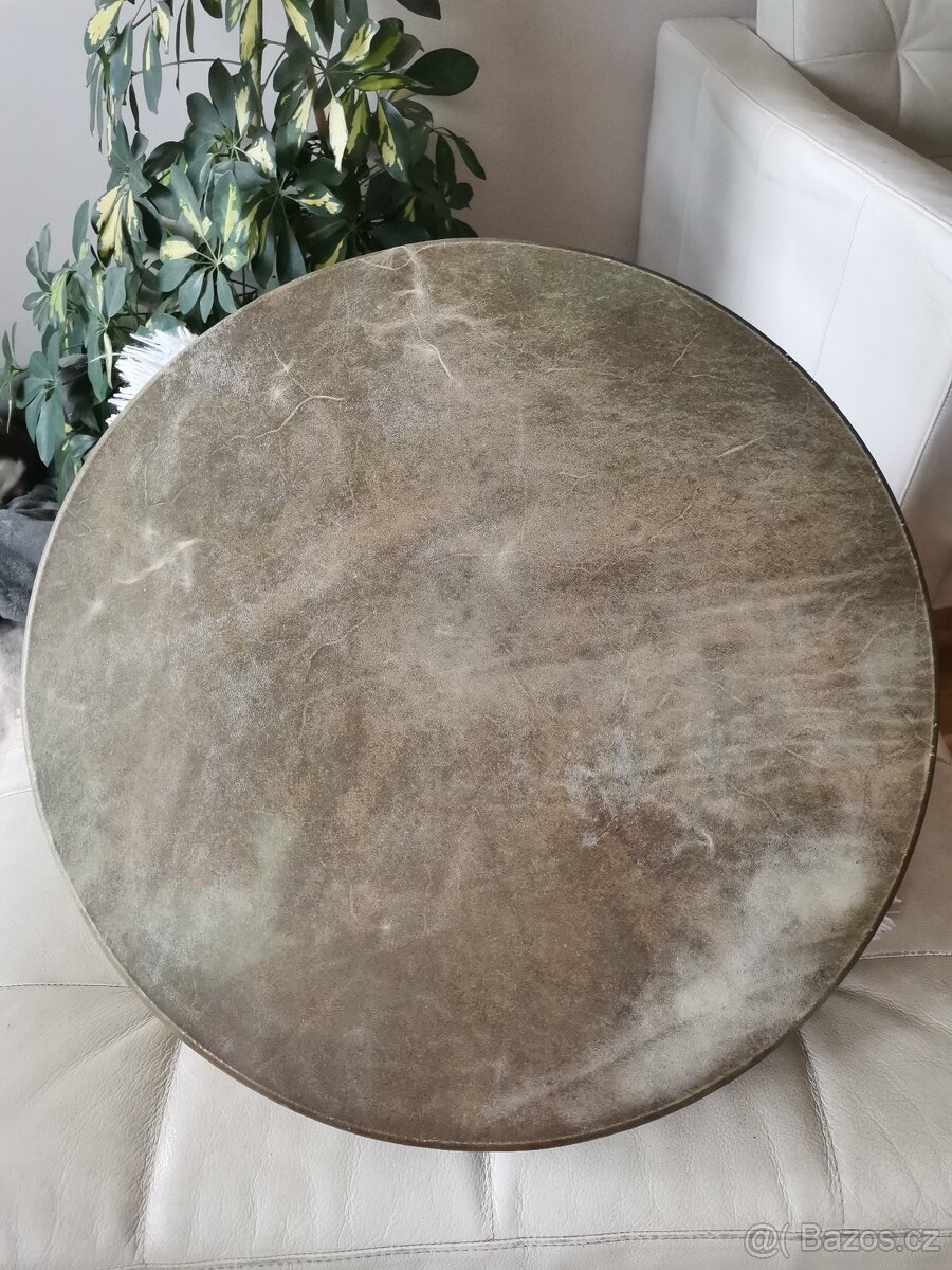Šamanský buben z hověziny, průměr 52cm