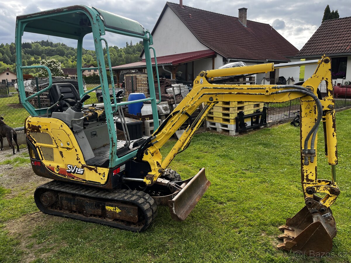 Minibagr Yanmar SV15 2007