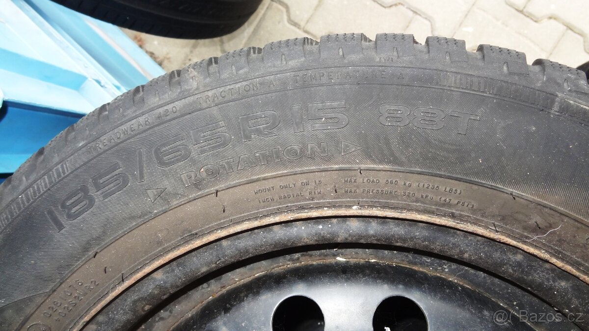 Zimní kola na KIA RIO 185/65-15