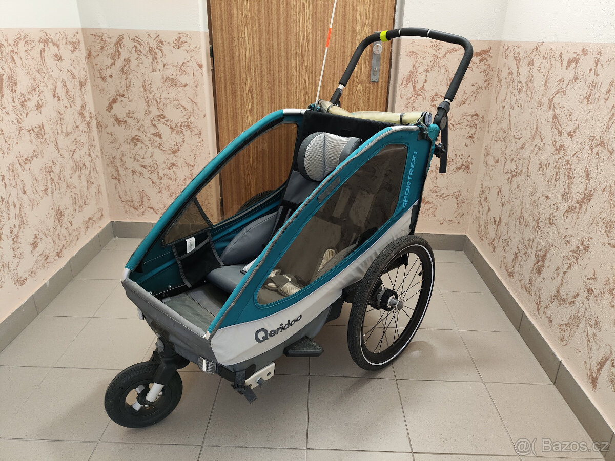 Vozík za kolo - Qeridoo Sportex 1