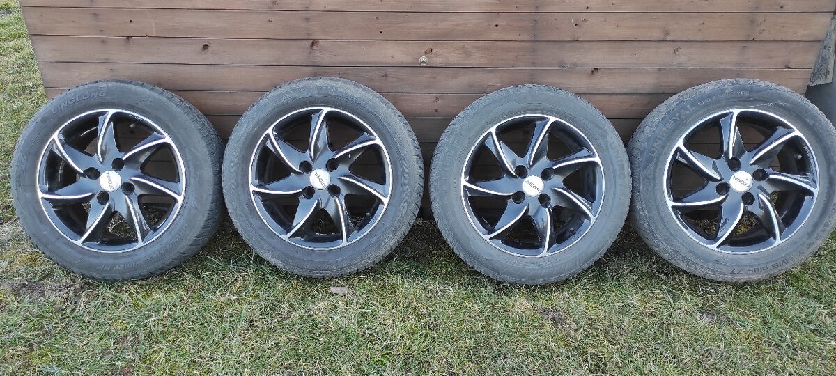 ALU KOLA SE ZIMNÍMI PNEU PEUGEOT