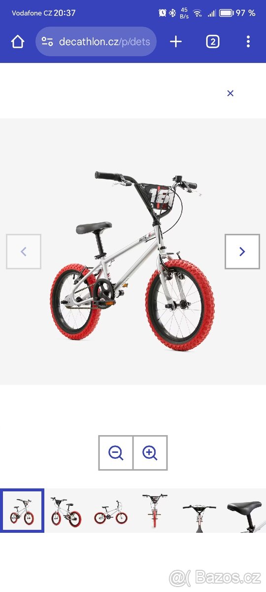 Dětské kolo BMX