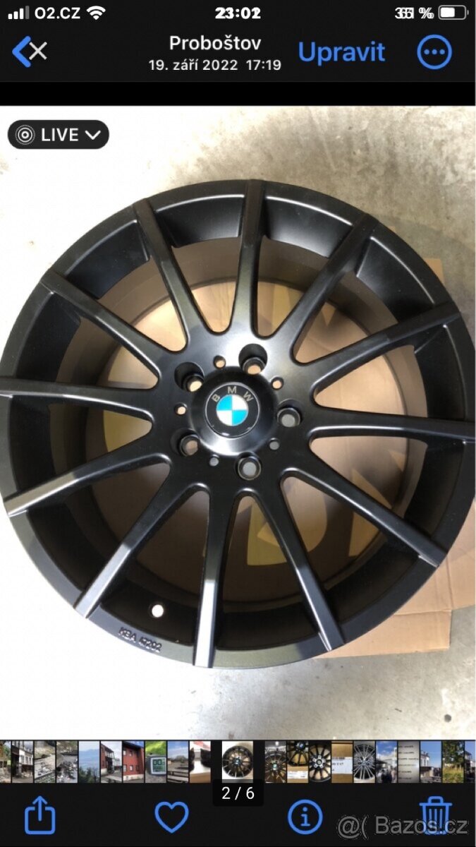 Alu kola r18”5x120 na Bmw a VW T-5 nova