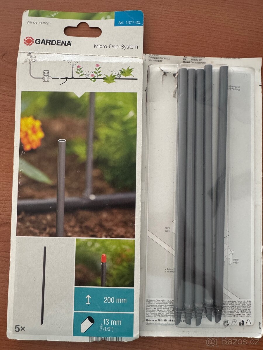 Gardena 1377-20 mds-prodlužovací trubka 20 cm