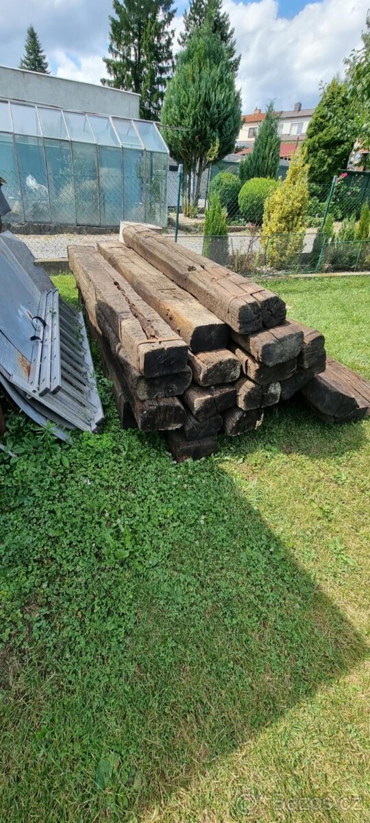 nechám za odvoz staré pražce