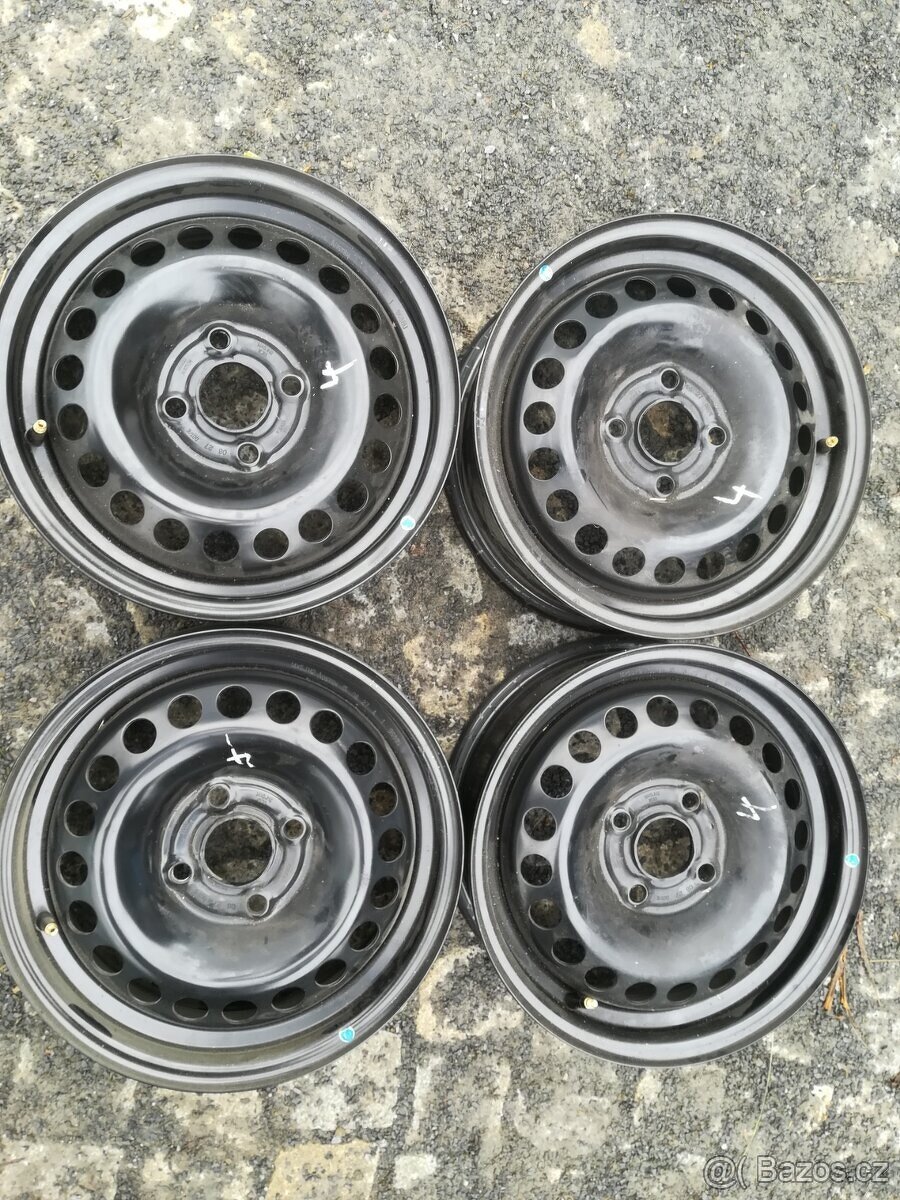 OPEL KARL plech.disky 4x100
