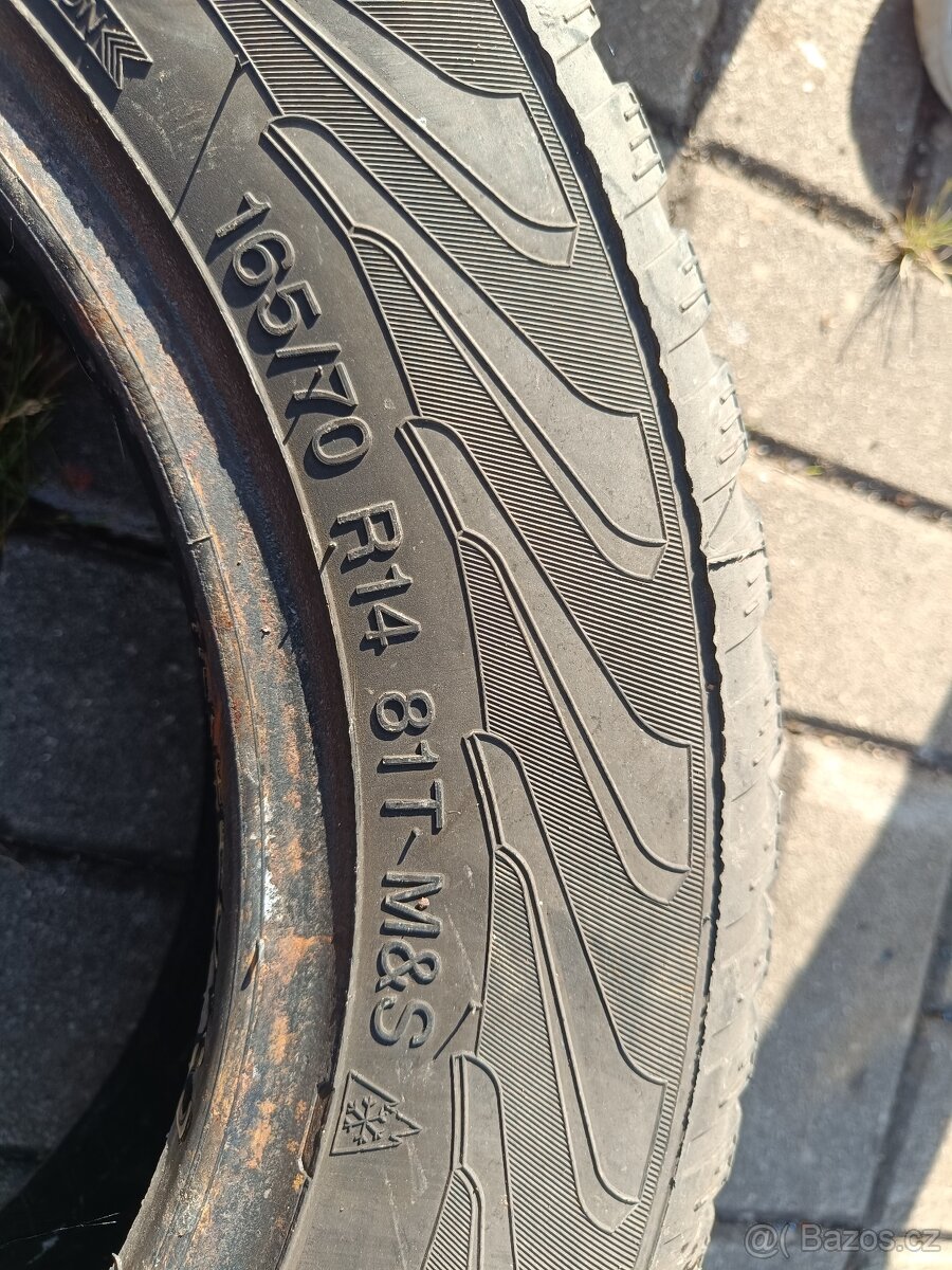 Zimní pneu 165/70r14
