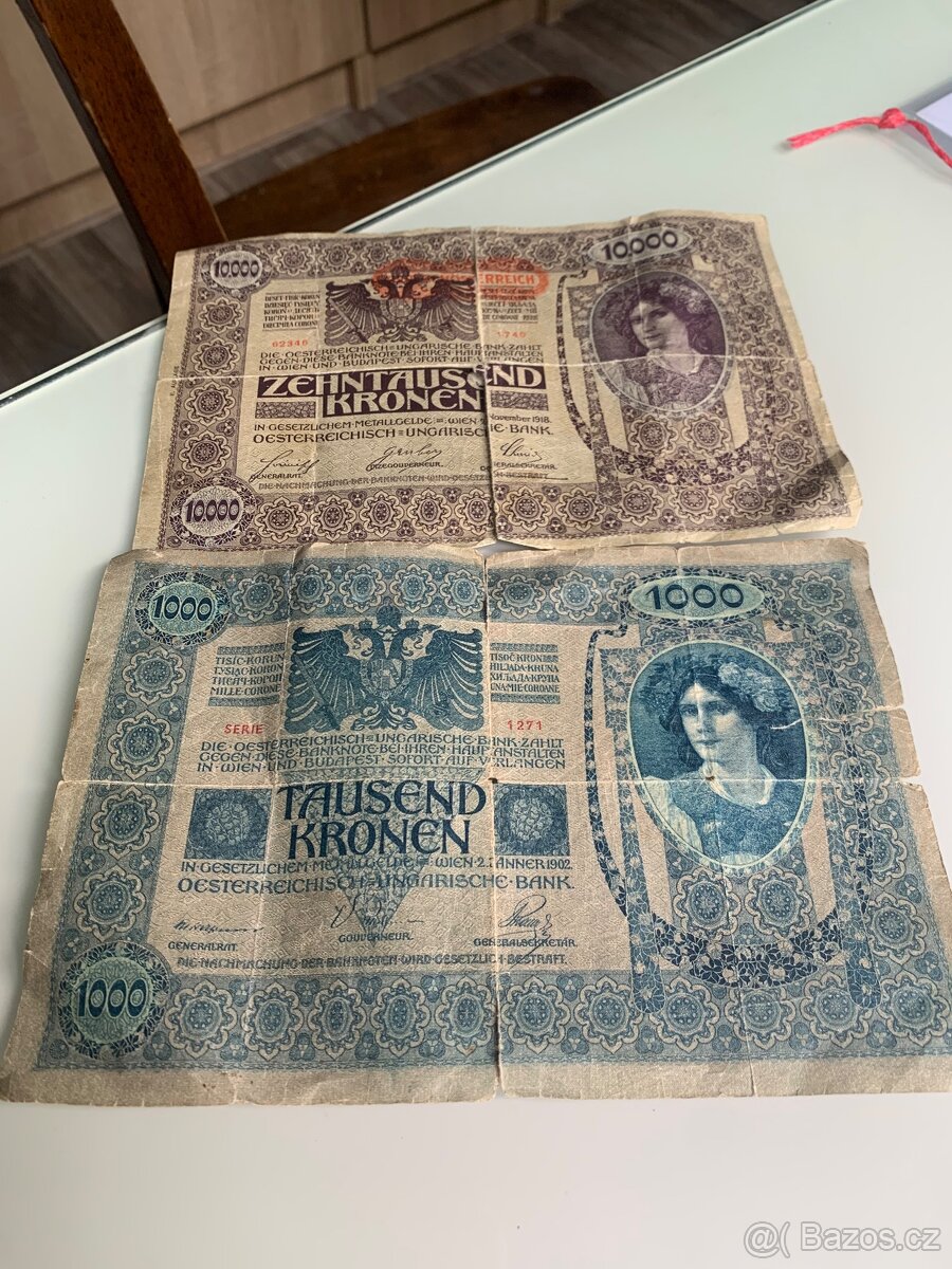 Staré bankovky