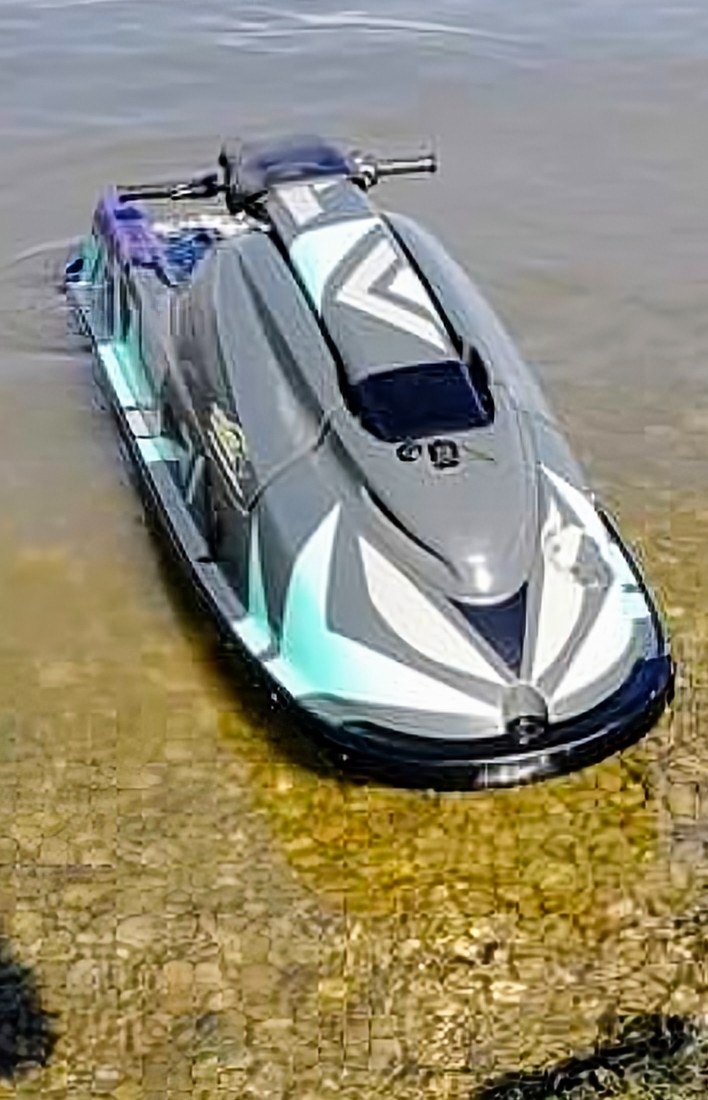 Yamaha Superjet 700 s top tuningom. Jetski.