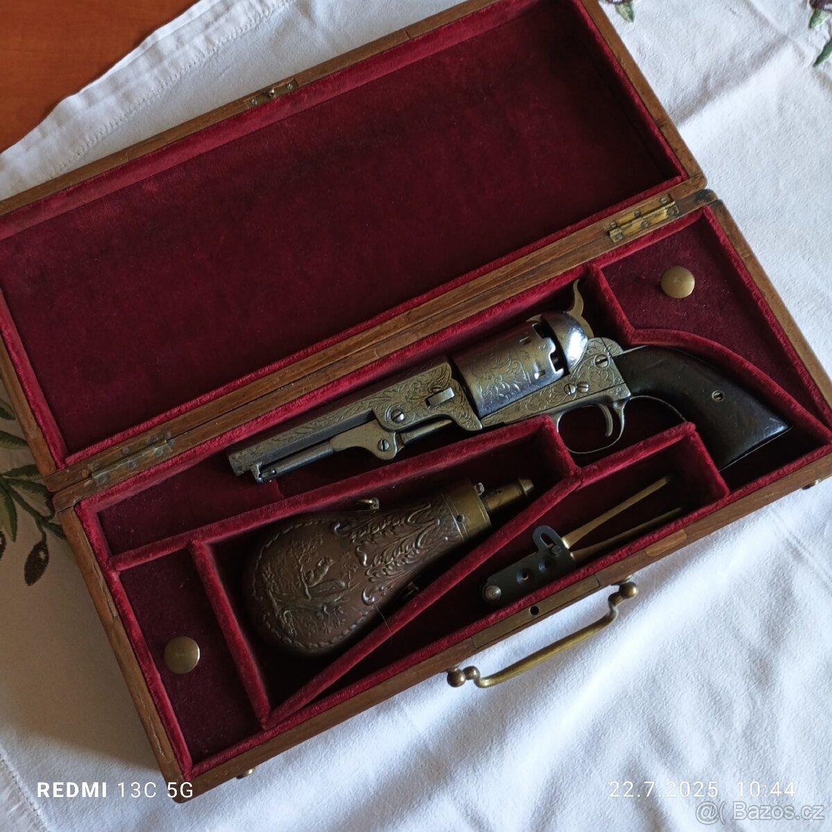 Pistole,revolver perkusní Navy 1850 ORIGINAL