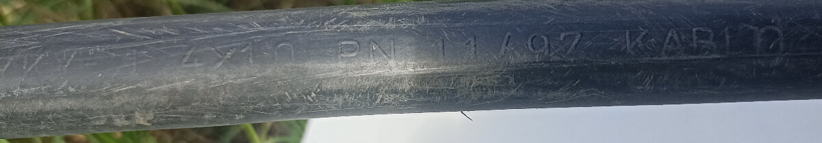 Kabel CYKY 4x10 PN délka 14 metrů
