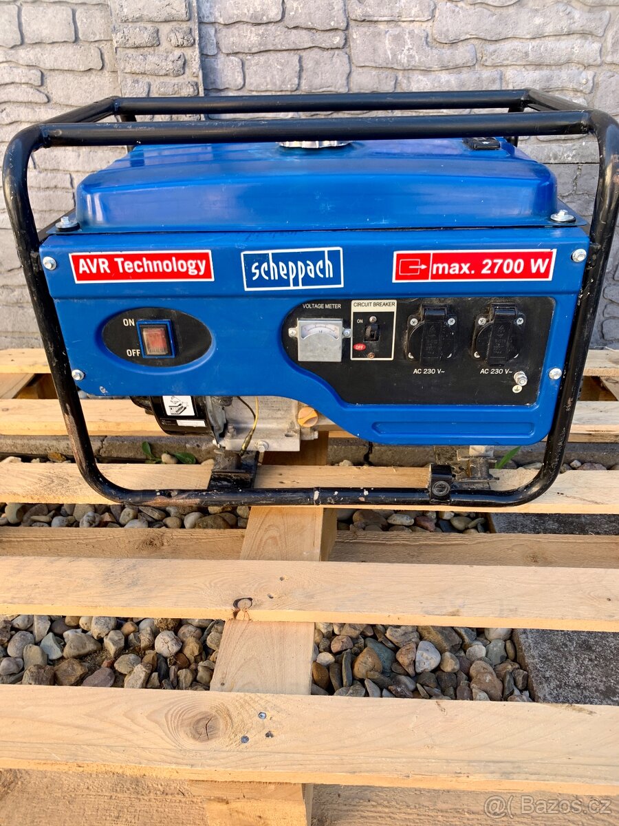 Elektrocentrála 2700W