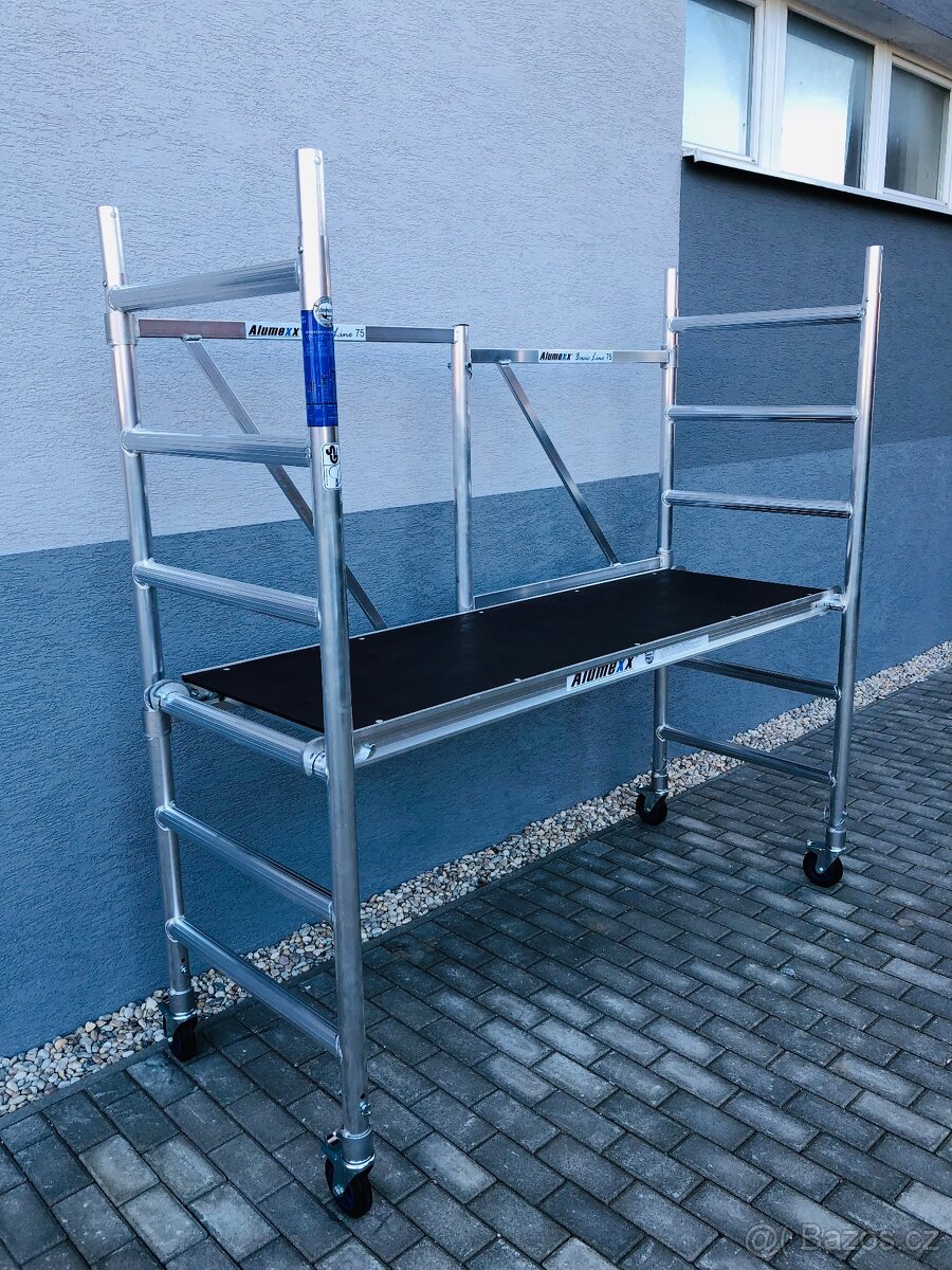 Pojízdné hliníkové lešení. FS 75