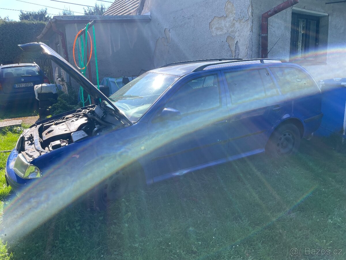 Prodám na náhradní díly Oktávii 1 , 1.9TDI 81kw r.v. 2004