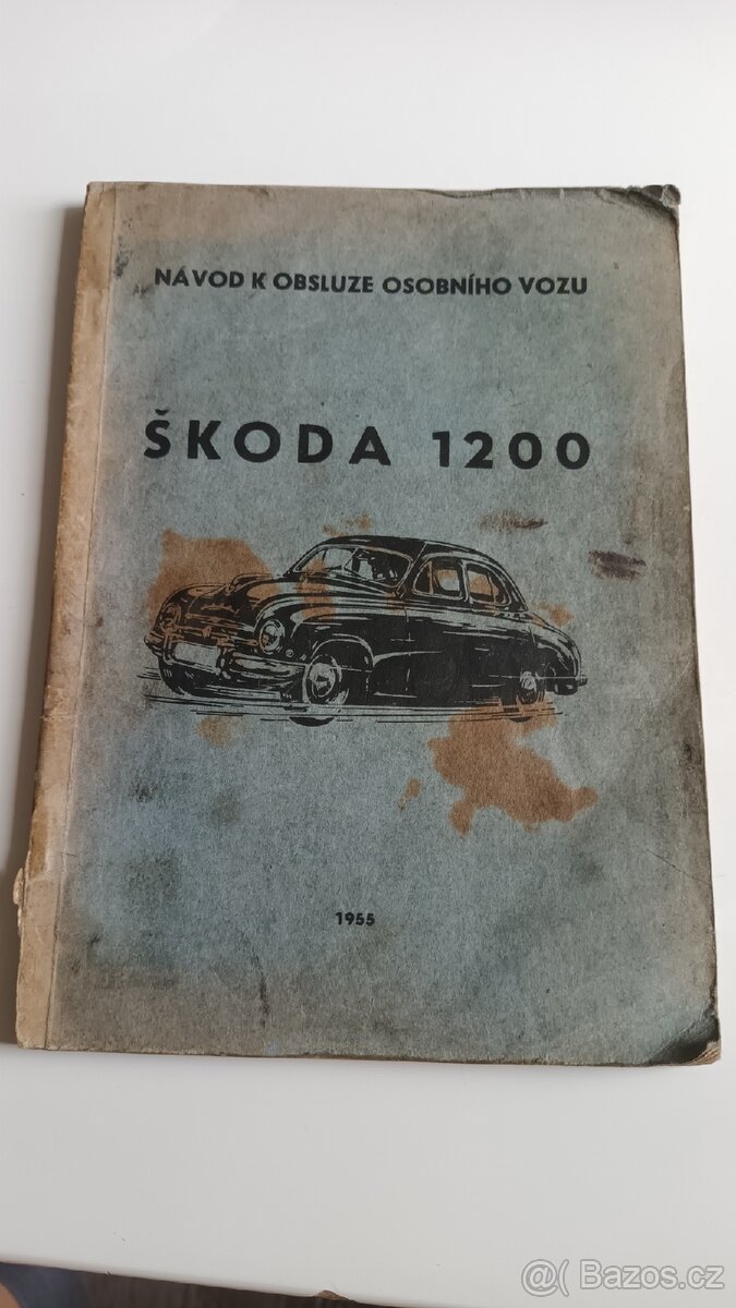 Návod k obsluze Škoda 1200