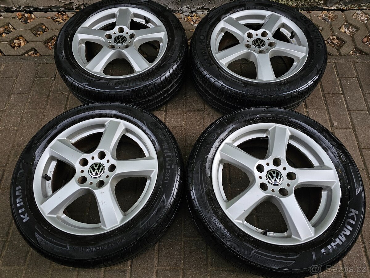 ALU letní kola disky VW Passat B6 B7 5x112 R16 ET42