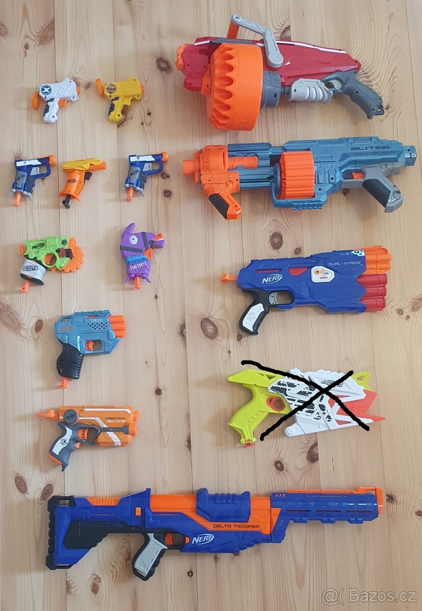 Nerf Elitepistole - pouze v celku