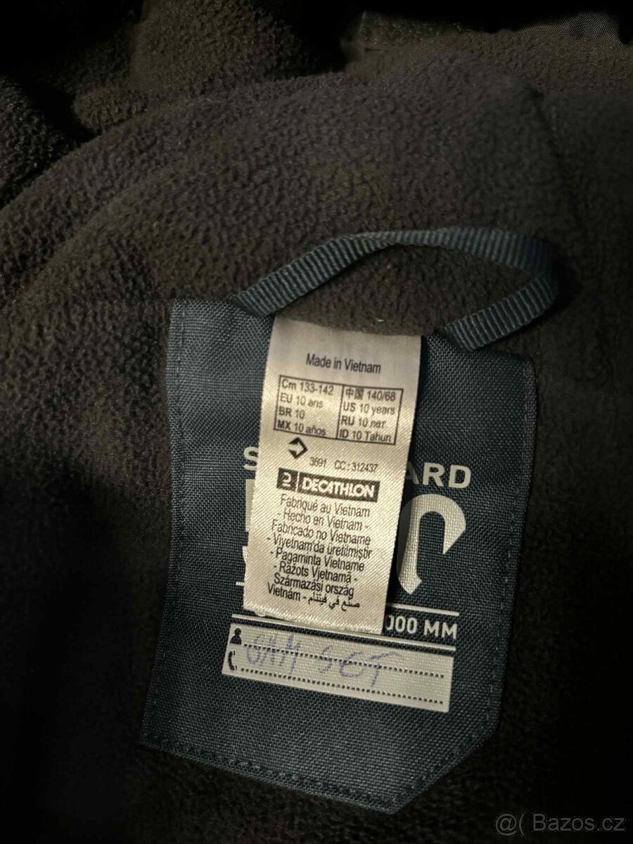 Dětský zimní lyžařský nebo snb set