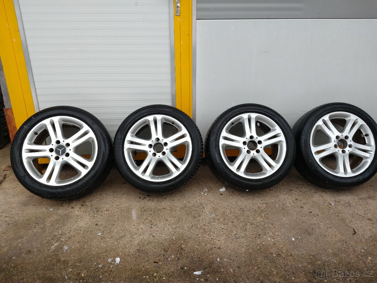 Mercedes benz W211 / S211 sada originál ALU 17"