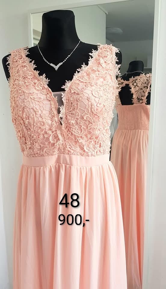 NOVÉ plesové šaty LOSOSOVÉ