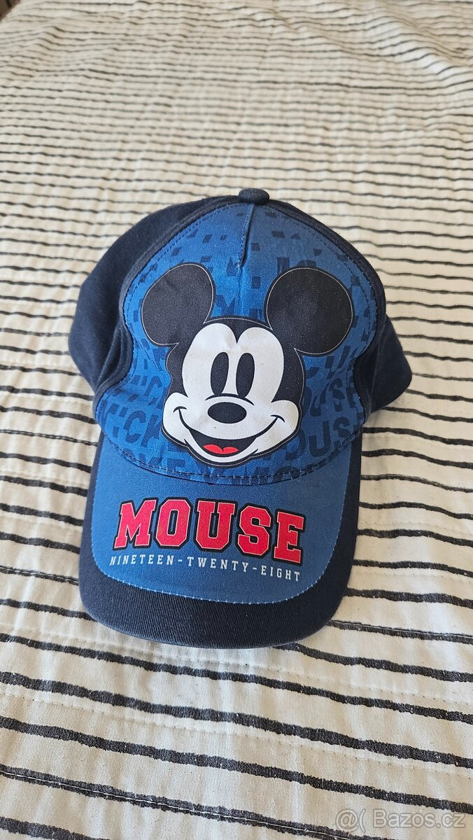 Kšiltovka, čepice Mickey mouse