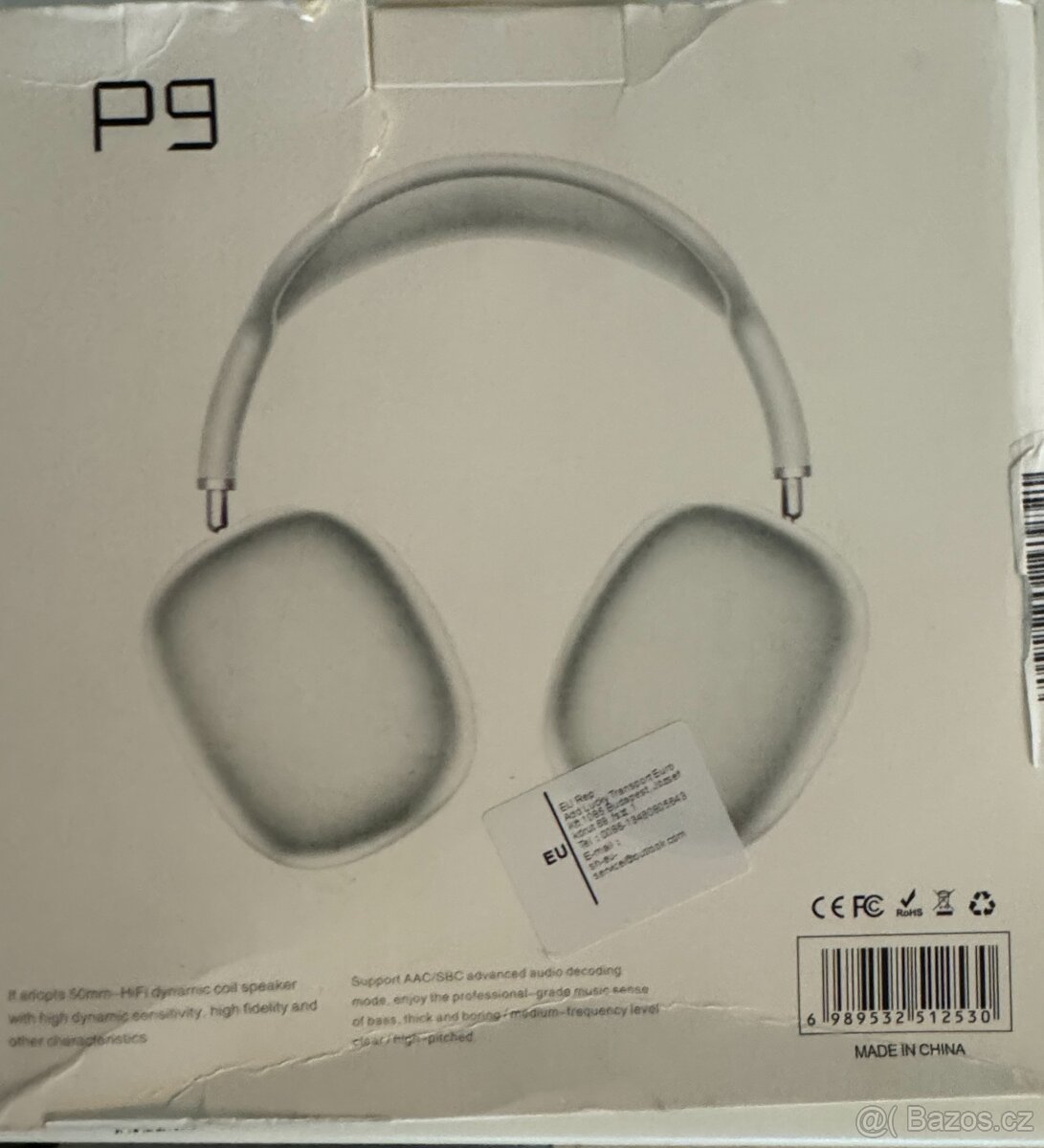 Sluchátka P9