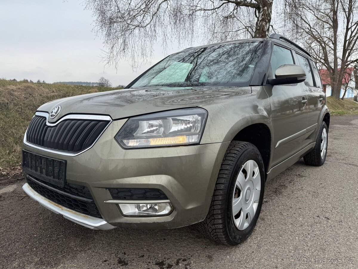 Škoda Yeti Facelift 2.0 TDI 81kw 4X4 Klima Serviska 2014