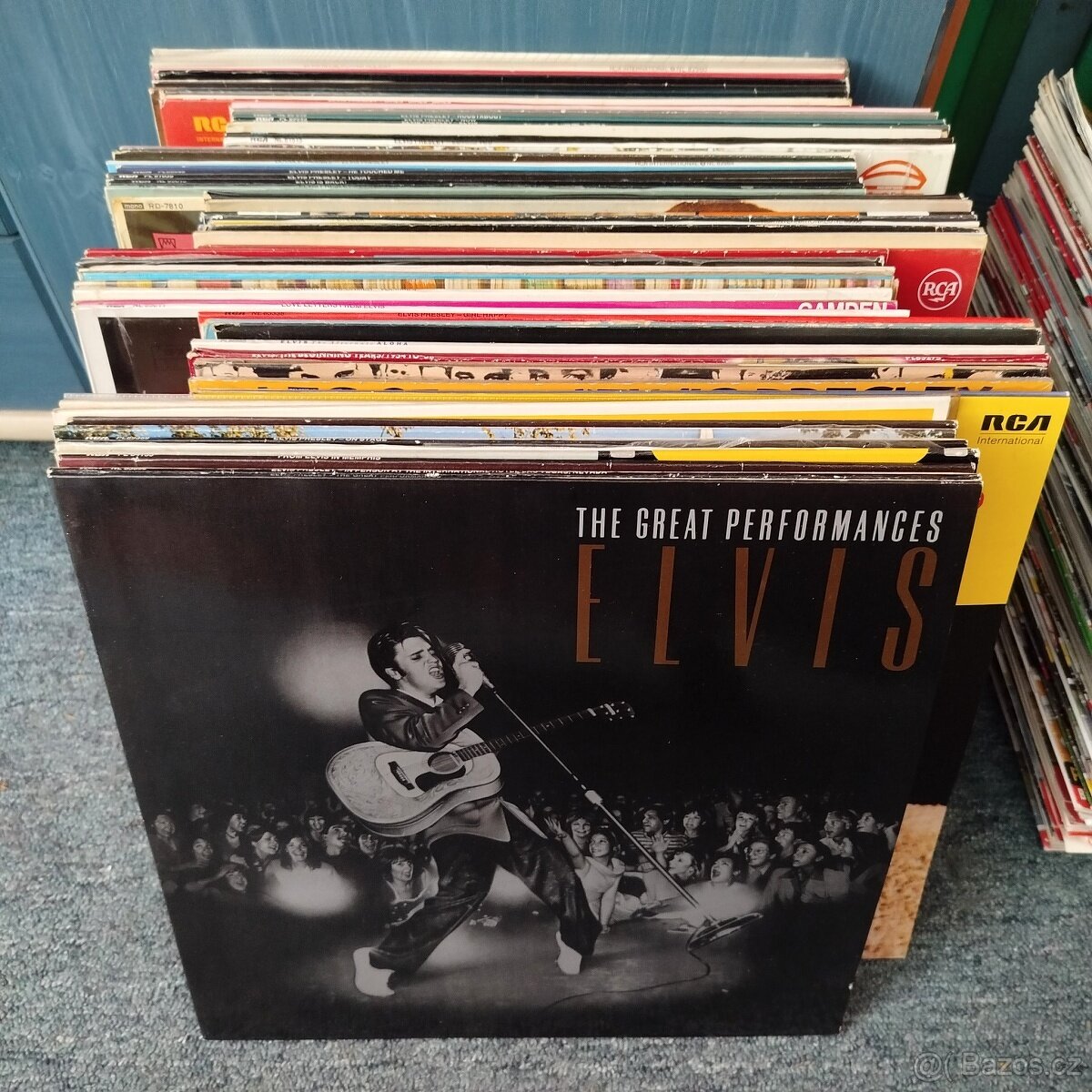 70x LP - ELVIS PRESLEY - prodej sbírky